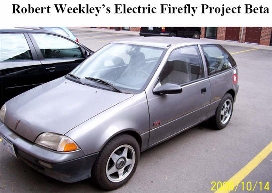 Picture of my 1989 Pontiac Firefly -
			Silver Grey 2 Dr. Hatchback